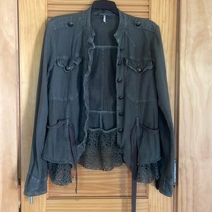 Free People belted jacket